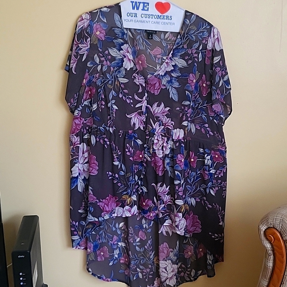 Torrid Babydoll Blouse size 3